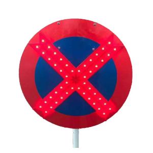 Solar Power Warning LED Arrow Board