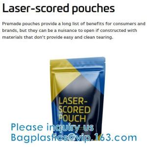 Stand Up Pouch With Resealable Zip lockk And Clear Window, Multi-purpose, small