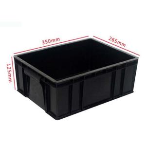 Safe Component Esd Plastic Bins Durable Stackable Anti Static Container