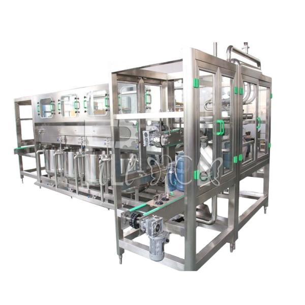 Quality 600BPH Full Automatic Four Line Monoblock Gallon Filling Machine With Overflow Valve for sale