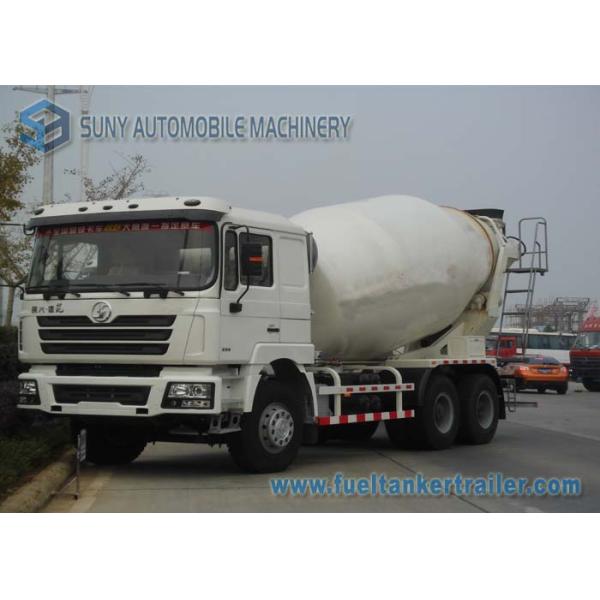 8M3 9M3 13M3 Concrete Mixer Vechile 6X4 Shacman Delong F2000 Concrete Mixer Truck White Red Blue