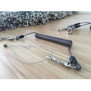 Wholesale Custom yellow magic tape standard swivel hook D ring for good personal heavy tool tethers from china suppliers