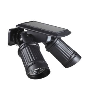 Buy cheap Dual Head LED Solar Flood Light With Adjustable Brightness For Garden from wholesalers