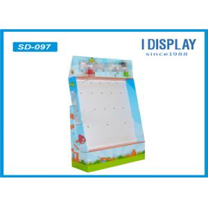 Wholesale Custom Cardboard Hook Display Stands Offset Printing W40*D28*H85 Cm from china suppliers