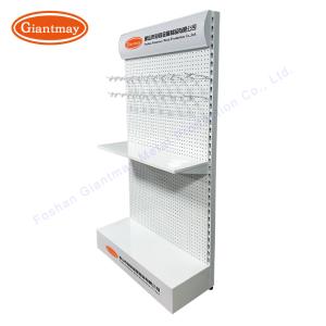 Professional Pegboard Metal Product Displays Hook Display Stand