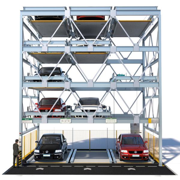 Quality Automated Mechanical Vehicle Puzzle Parking System Smart Car Sliding Lift System for sale