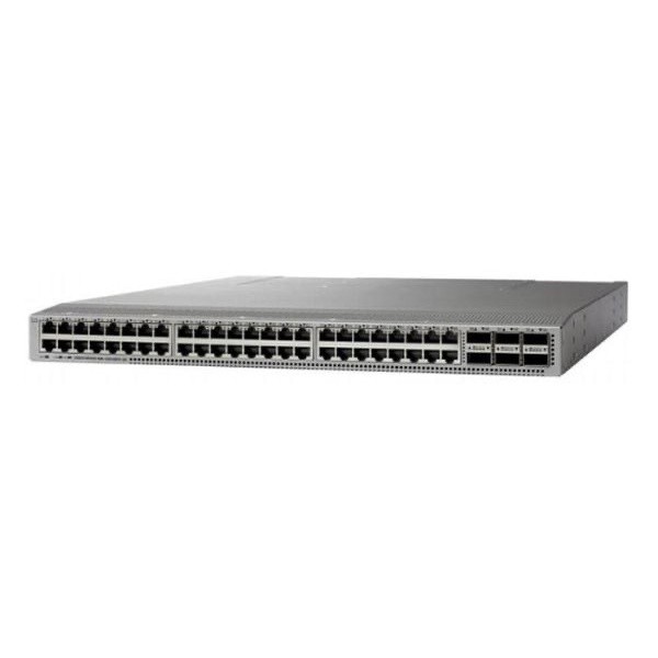 Quality High-Density 48-Port 10G & 100G Uplink Cisco Switch N9K-C93108TC-EX For Data Centers for sale