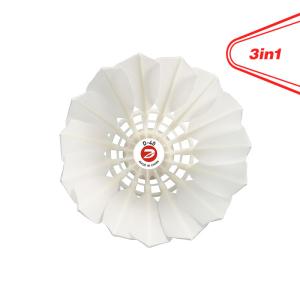 Dmantis 3in1 Duck Feather Shuttlecocks Hybrid Shuttlecock Badminton Birdies