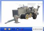 SA-YQ60 Hydraulic Puller Overhead Power Line Stringing Equipment 7 Bullwheel