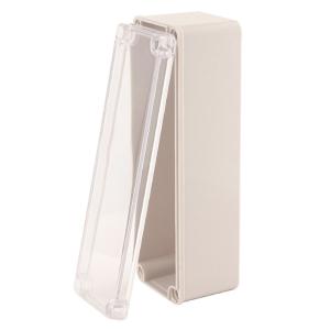 Weatherproof IP65 250*80*70mm Clear Plastic Enclosure Box
