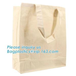 durable cotton canvas handled shopping bag,Recycled Rough rope handle cotton