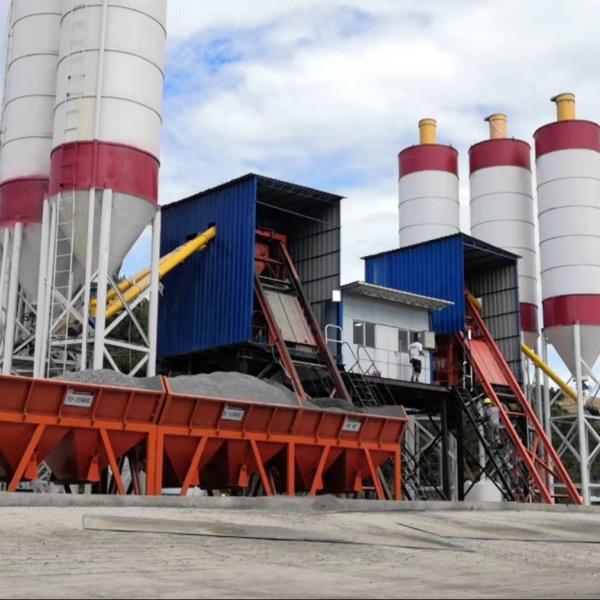 Quality 75m3/h Automatic Concrete Batching Plant with China for sale