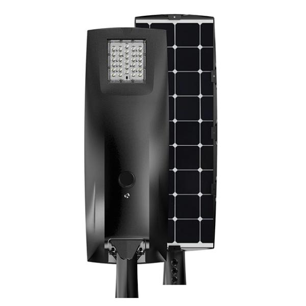 Quality Lithium Battery MPPT Intelligent 50w 8000lm All in One Solar LED Street Light IP65 Waterproof for sale