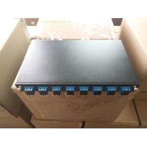 China Rack Mount FTTB 24f Cable Terminal Patch Panel CATV on sale