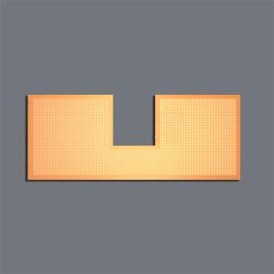 Custom Copper Etching Parts Ultra Thin Vapor Chamber For CPU Coolers