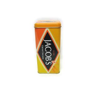 Preminum Custom Logo Square Tin Box For Coffee Tea / Spice Packaging