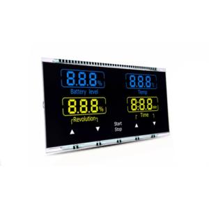 Custom Digit Touch 7 Segment VA LCD Display For Heating System