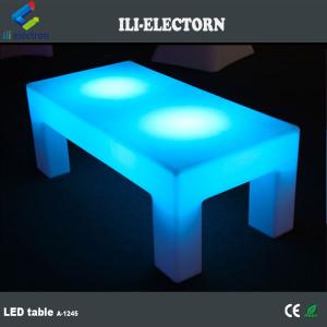 garden illuminated led table