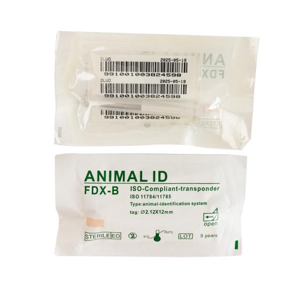 ISO Transponder Microchip with Unique Data Security for Animal Identification