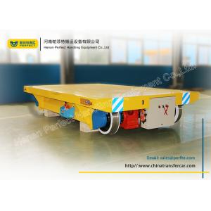 Busbar powered transfer cart for factory material handling equipment