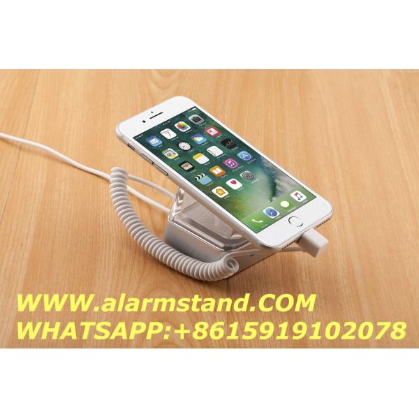 COMER anti-theft cable lock acrylic security display holder for handphones
