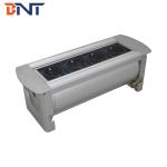 Multimedia conference office power switch rotate table power socket with EU