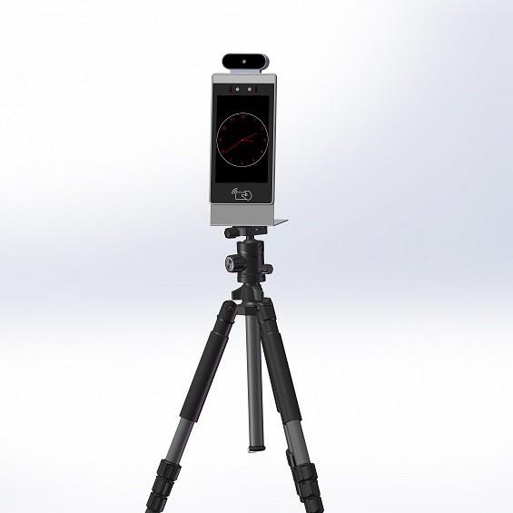 Quality Fecial Temperature Detection Android 8 Inch Monitor With Software For Pass Management for sale