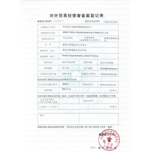 HEBEI CHENLI RIGGING MANUFACTURING CO.,LTD Certifications