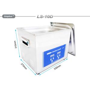 High Power Table Top Ultrasonic Cleaner , Ultrasonic Brass Cleaner With