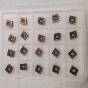 Tunring Coated CNGA PCBN Inserts For Hardened Steel Machining