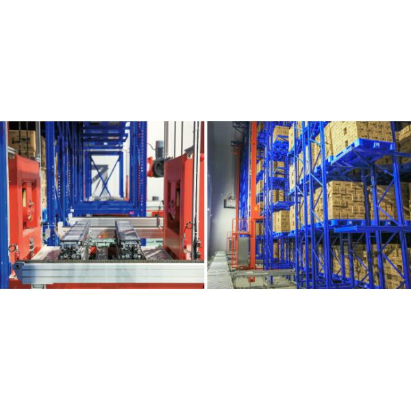 Cold Storage Warehouse Pallet Stacker Crane ASRS Logistics Center Automatic Storage And Retrieval System
