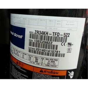 2.83HP R22 Refrigeration Scroll Compressor , Variable Speed Compressor ZR34KH