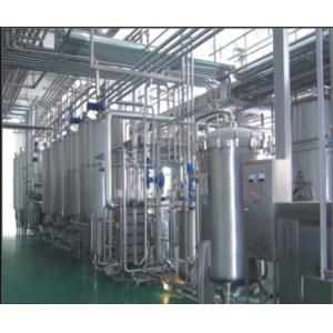 SUS304 Stainless Steel Soft Drink Production Line For Yoghurt Milk 5000 L/H