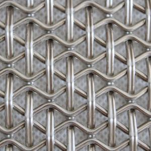 Wholesale Stainless Steel Galvanized Square Woven Wire Mesh Crimped from china suppliers