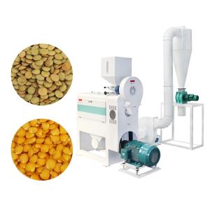 Dry Black Eyed Beans Dal Peeling And Dehulling Machine
