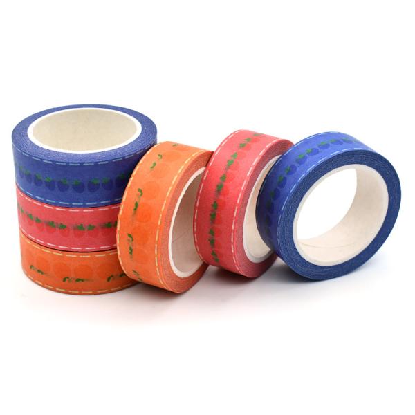 Ins Design Custom Printed Adhesive Ancient Home Decoration Washi Tape