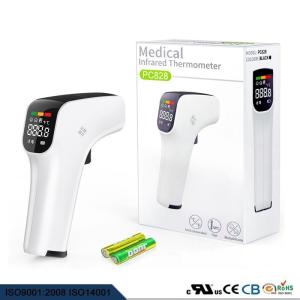3 Color Backlight Digital Forehead Thermometer For Body Temp 32 - 42.9℃ Fever