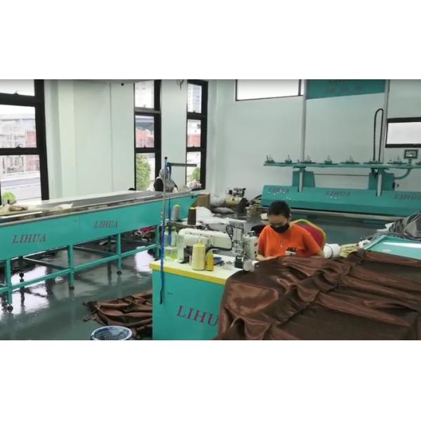 Lihua Multi Needle Splicing Pattern Machine Curtain Splicing Mold Sample Avilable Custom Color