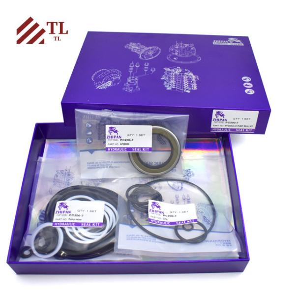 PC200LC-7 PC200-7 Excavator Control Valve Seal Kit Cylinder Seal Kits
