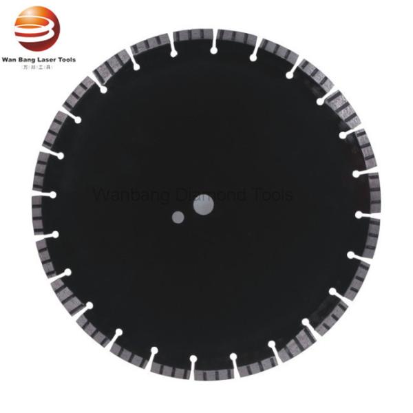 Turbo Diamond Asphalt Cutting Blade 14'' 350mm With Protective Segments