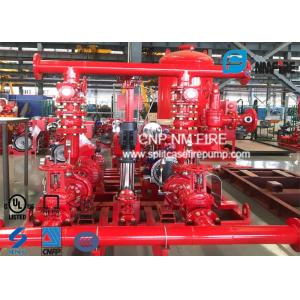 NFPA 20 Approved Skid Mounted Fire Pump Containerized Package