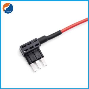 Piggy Back Inline Blade Fuse Tap Adapter Holder Micro 3 Add A Circuit 12V 24V