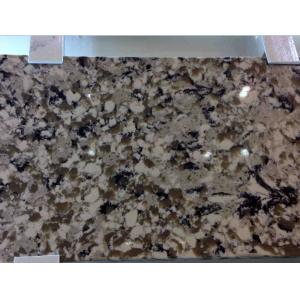 Natural Quartz Stone Floor Tiles , Quartz Tiles For Kitchen Countertops / Table