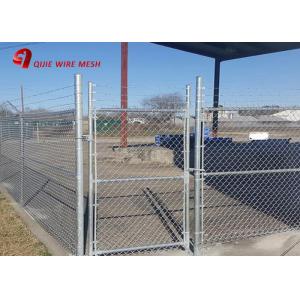 Flexible Six Foot Chain Link Fence Fabric Corrosion And Rust Resistance