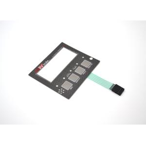 Waterproof 4 Metal Dome Tactile Membrane Keyboard For Electronic Components