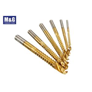 HSS 6pcs 3-8mm Titanium Coated Twist Saw Drill Bit set For Metal Drilling