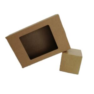 Kraft Paper Customized Display Paper Small Folding Gift Packaging Box