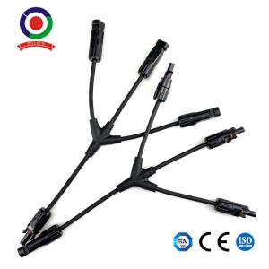 1 Pair 3T1 Y Branch Solar Panel Parallel Connectors