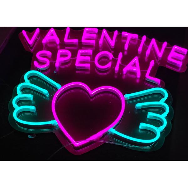 Valentine special custom neon sign Super Bright Neon Flexible Lights for lover