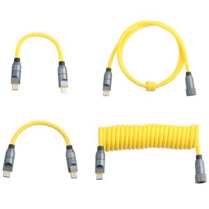 Micro Coaxial USB 4.0 thunderbolt 4 cable With 240W Charging And Lightning-Fast